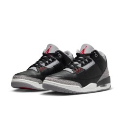 Air Jordan 3 'Cyber Monday' - Design Tout Noir Élégant et Polyvalent